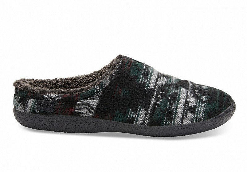 FOREST WOOL MEN'S BERKELEY SLIPPERS