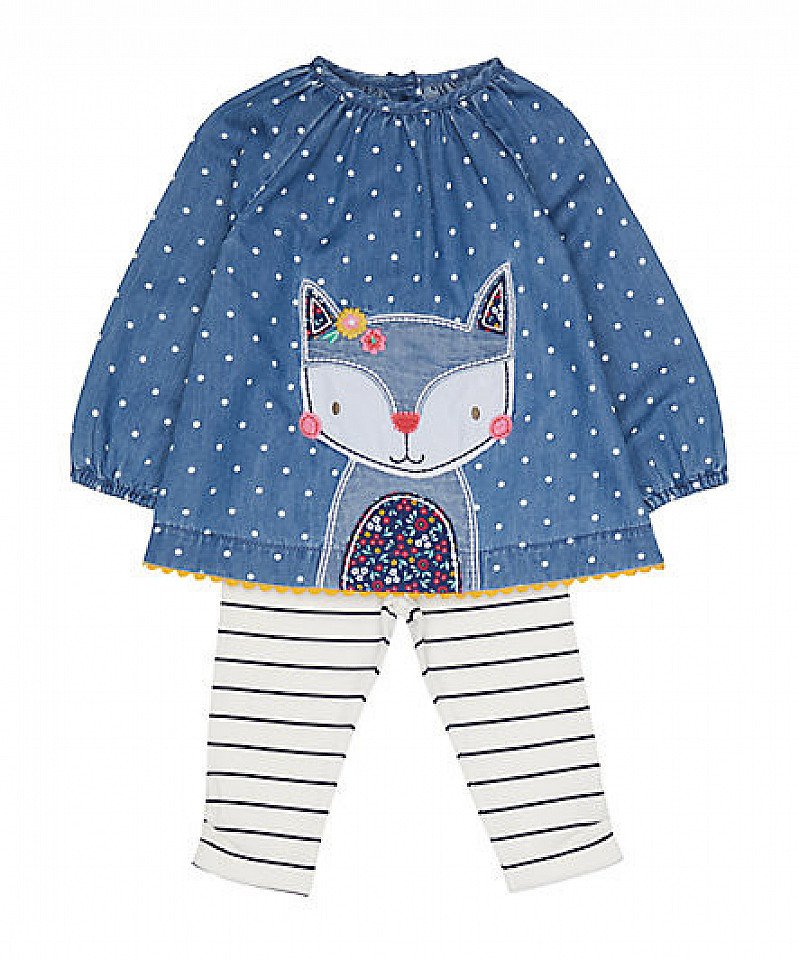 20% OFF Full Priced Clothing - Inc. denim fox blouse and leggings set!