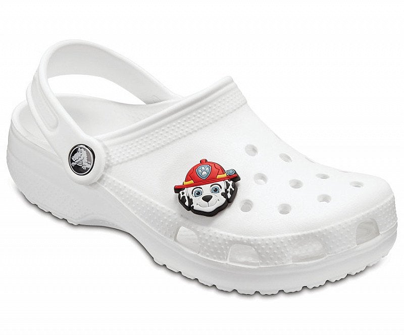 Get our JIBBITZ™ SHOE CHARMS - Paw Patrol Marshall: £1.99!