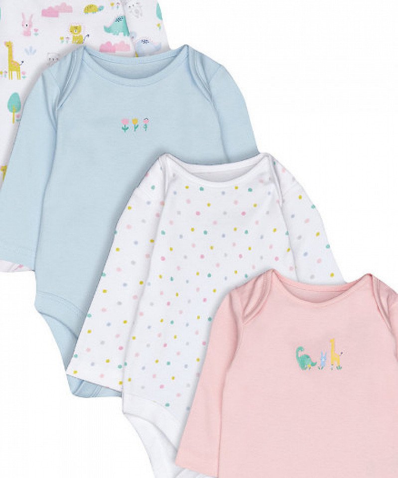 SAVE - dino bodysuits - 5 pack!