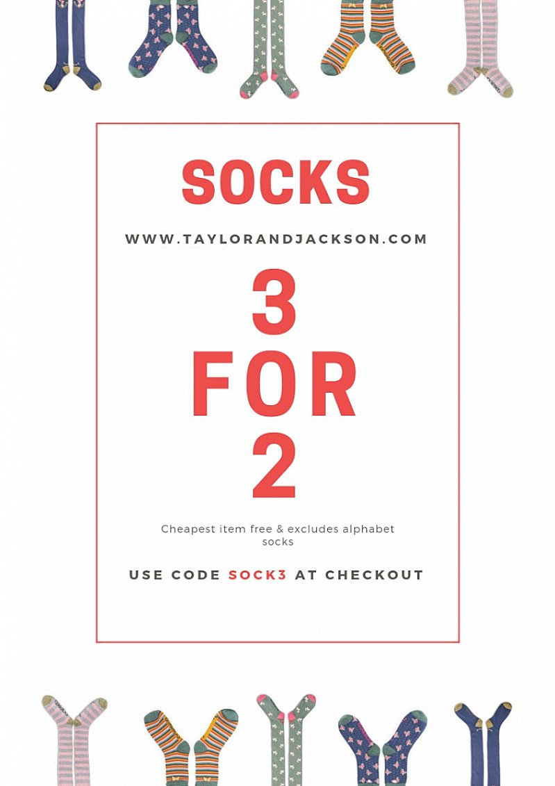 3 FOR 2 ON SOCKS