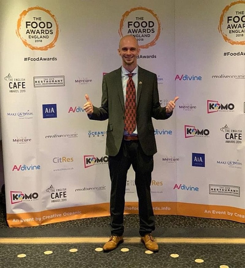 Representing @planburritouk at the National Food Awards in Manchester!