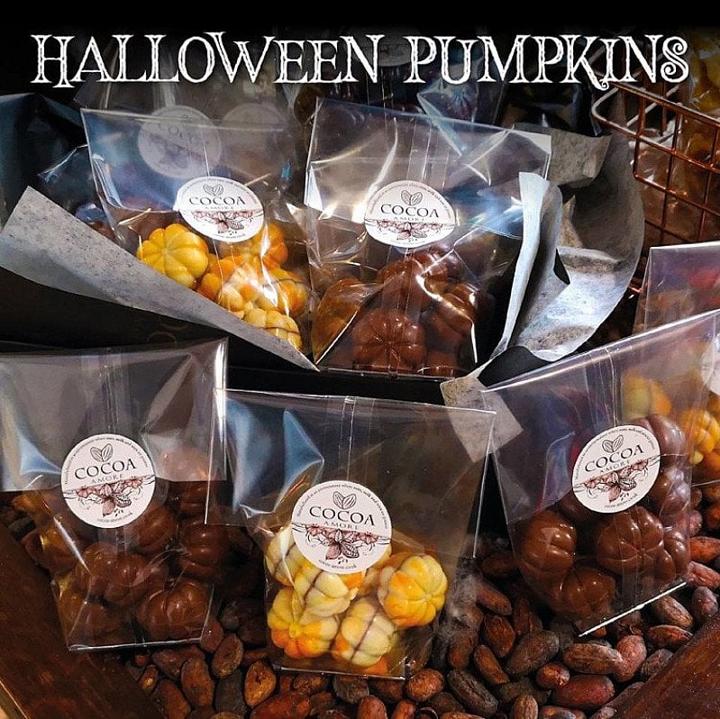 Praline Halloween Pumpkins