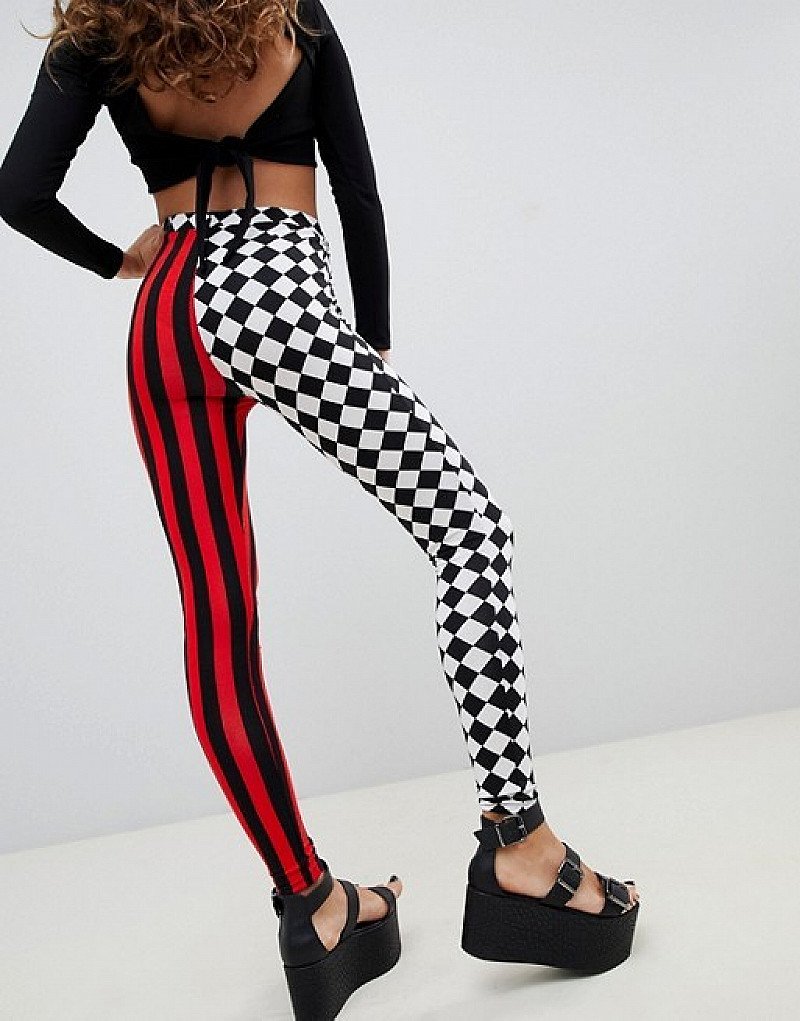 HALLOWEEN - ASOS DESIGN halloween harlequin legging £16.00!