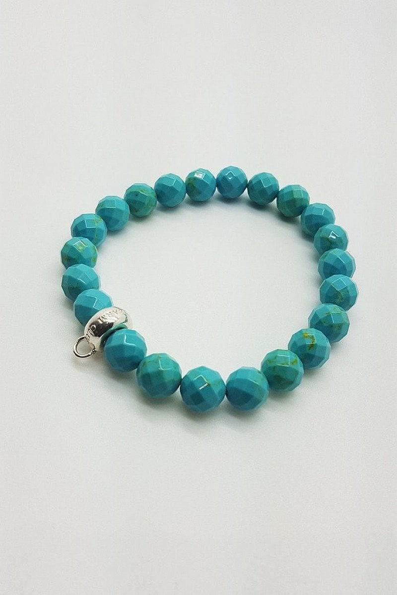 SALE - Thomas Sabo turquoise charm carrier bracelet - medium!