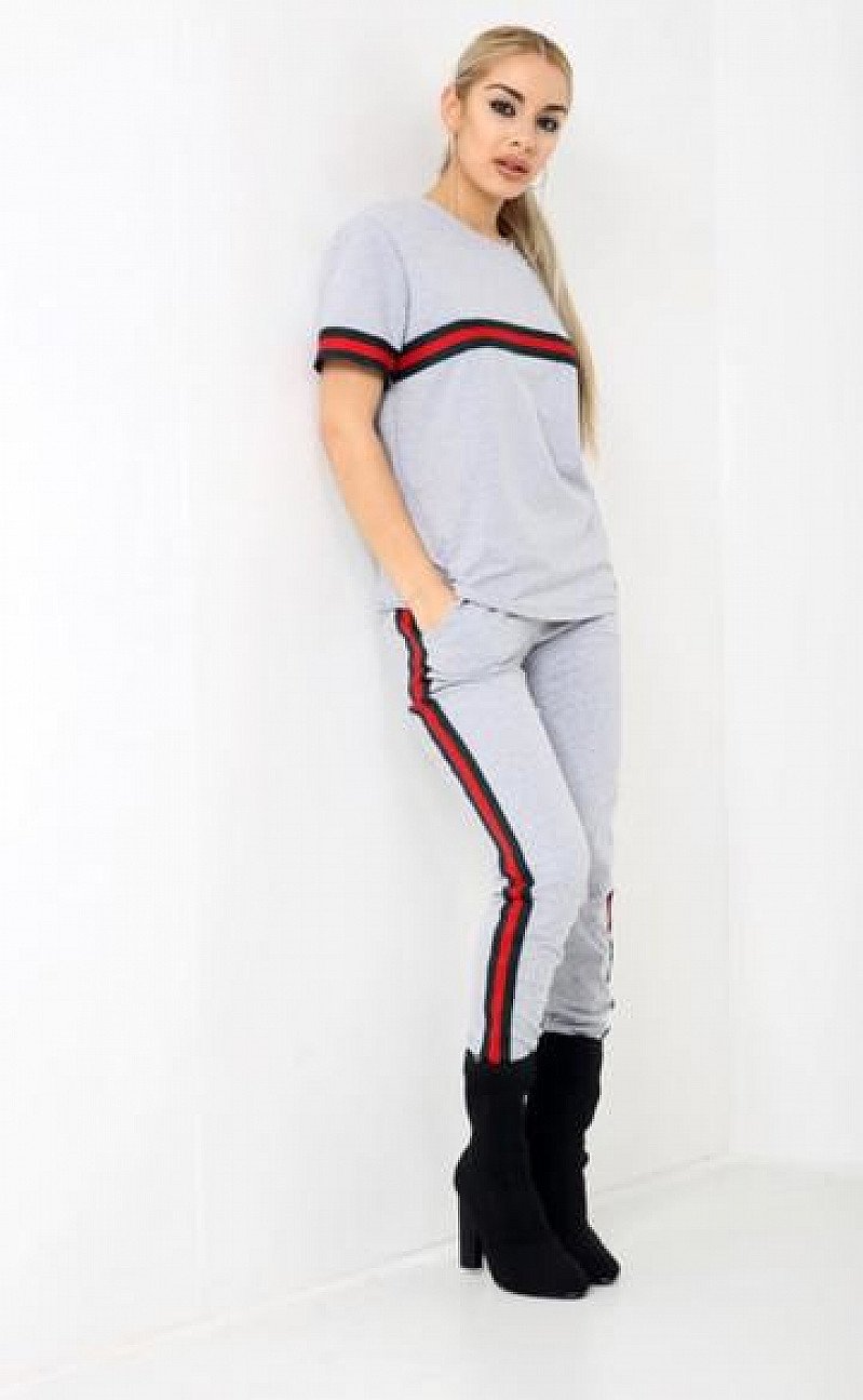 STRIPE DETAILED LOUNGE WEAR