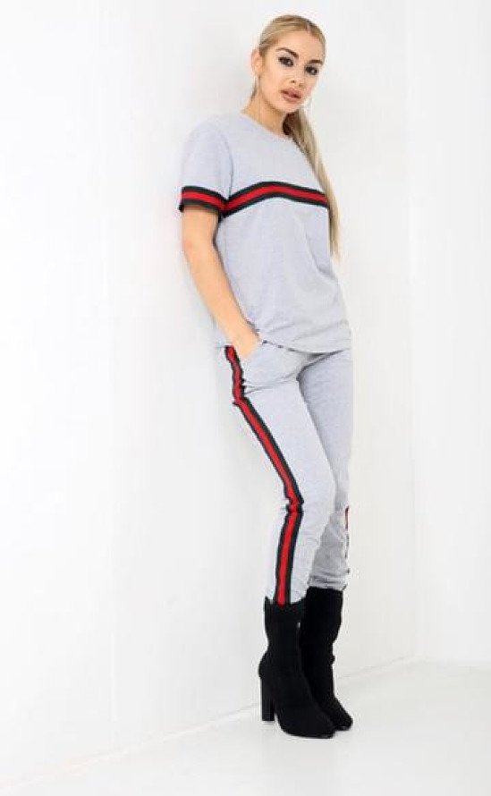 STRIPE DETAILED LOUNGE WEAR
