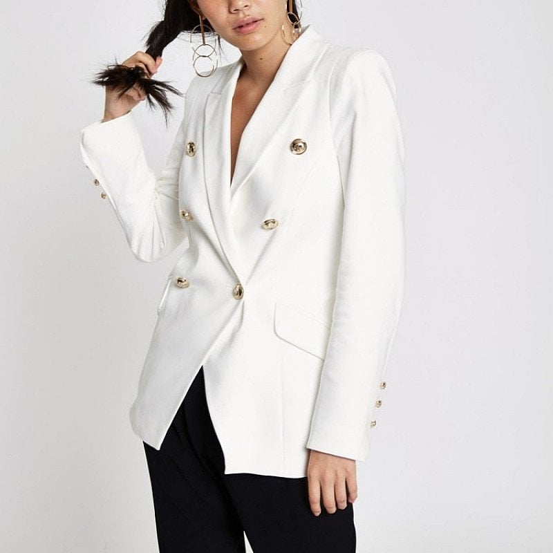 SALE ITEMS - White double breasted tux jacket!