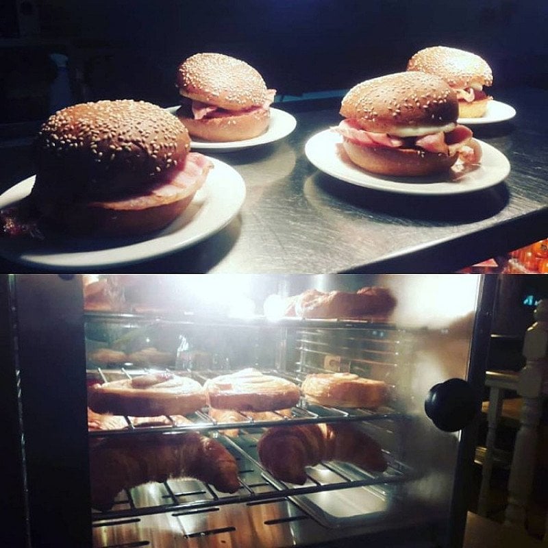 New to the Queen of Bradgate! breakfast cobs & pastries