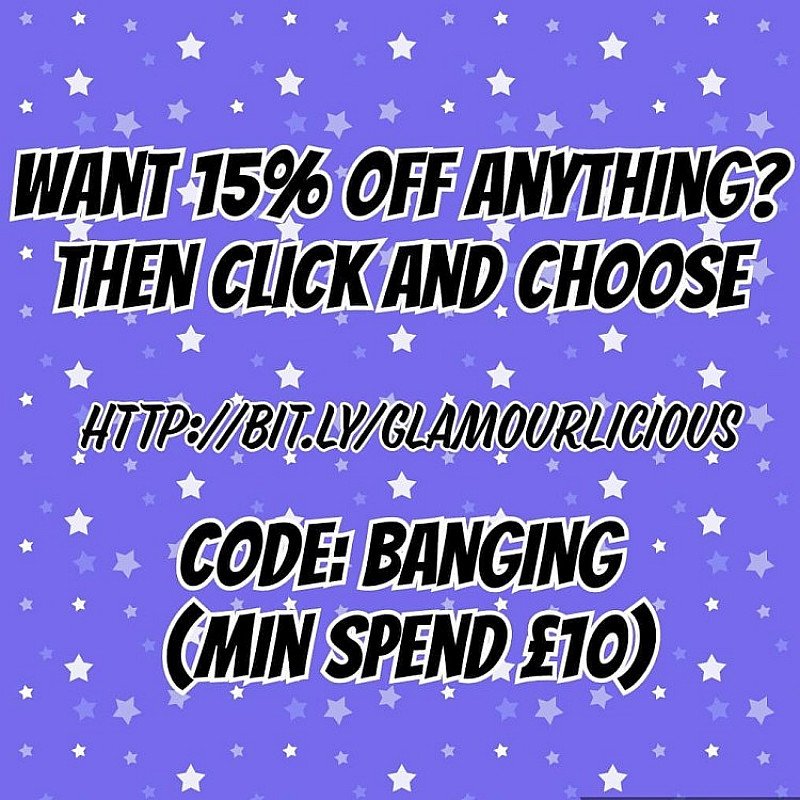 15% off EVERYTHING OMG!!!!!!!!!!!!!!!!!!!!!!