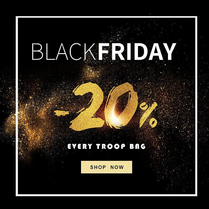 Win a Troop London Bag this BLACK FRIDAY !