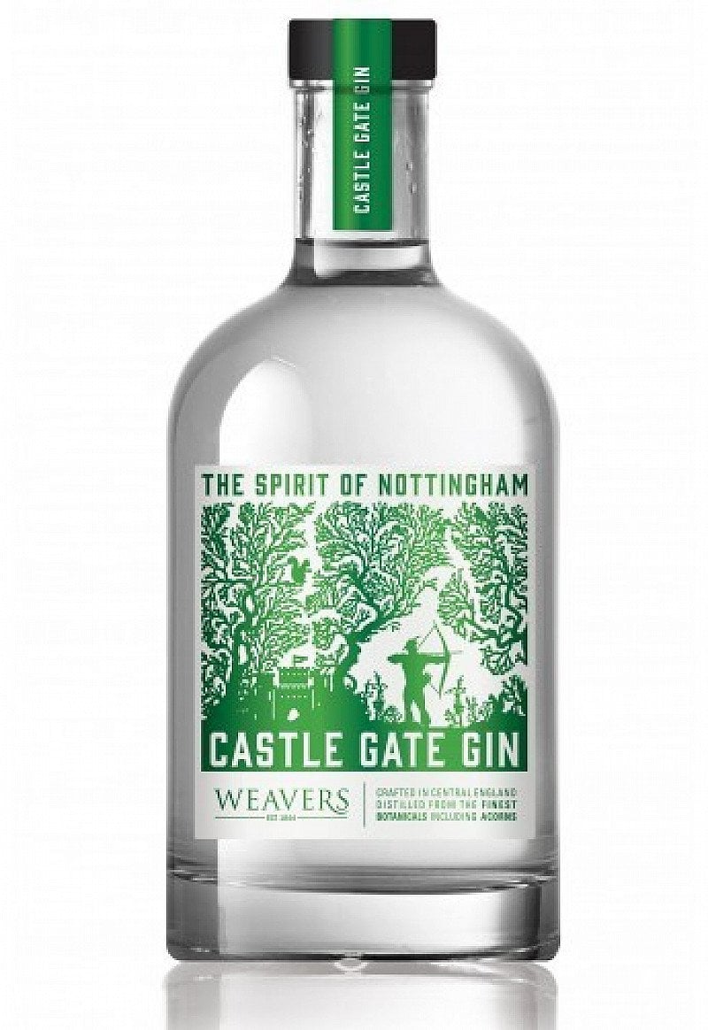Castle Gate Classic Gin, Nottingham £39.90! Weavers Independent