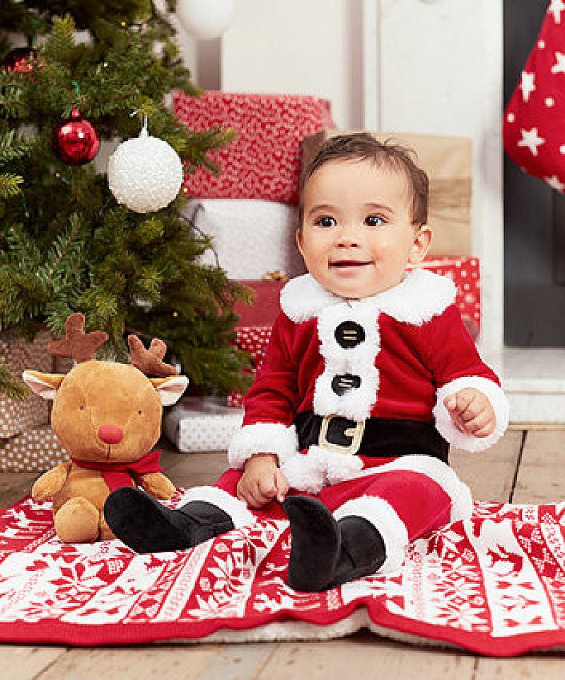 SAVE £4.13 - Santa all in one with hat!