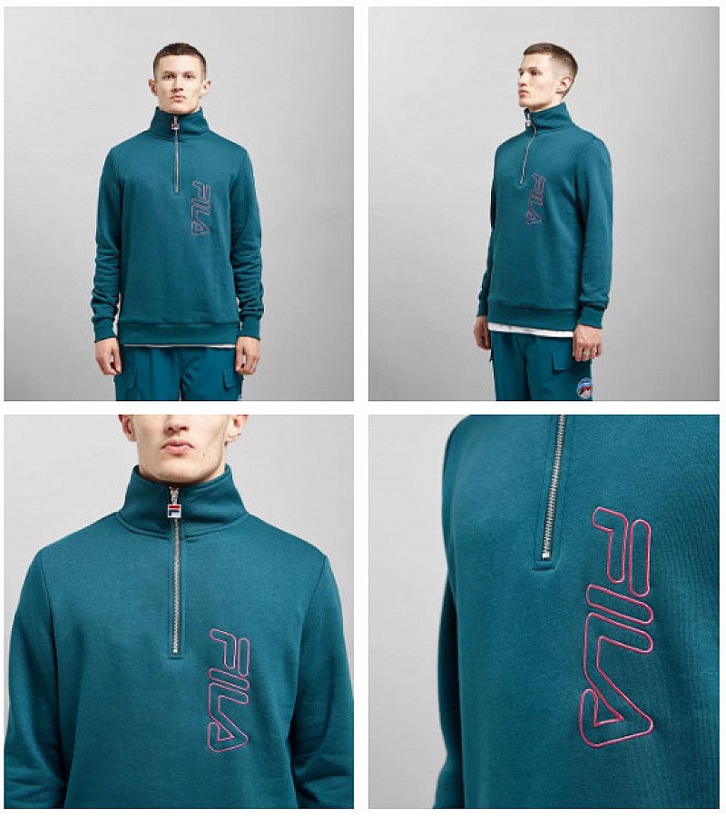SALE, SAVE 42% - Fila Merano Half Zip Sweatshirt!