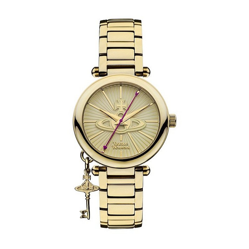 CHRISTMAS GIFT SALE, SAVE 20% - VIVIENNE WESTWOOD GOLD KENSINGTON WATCH!
