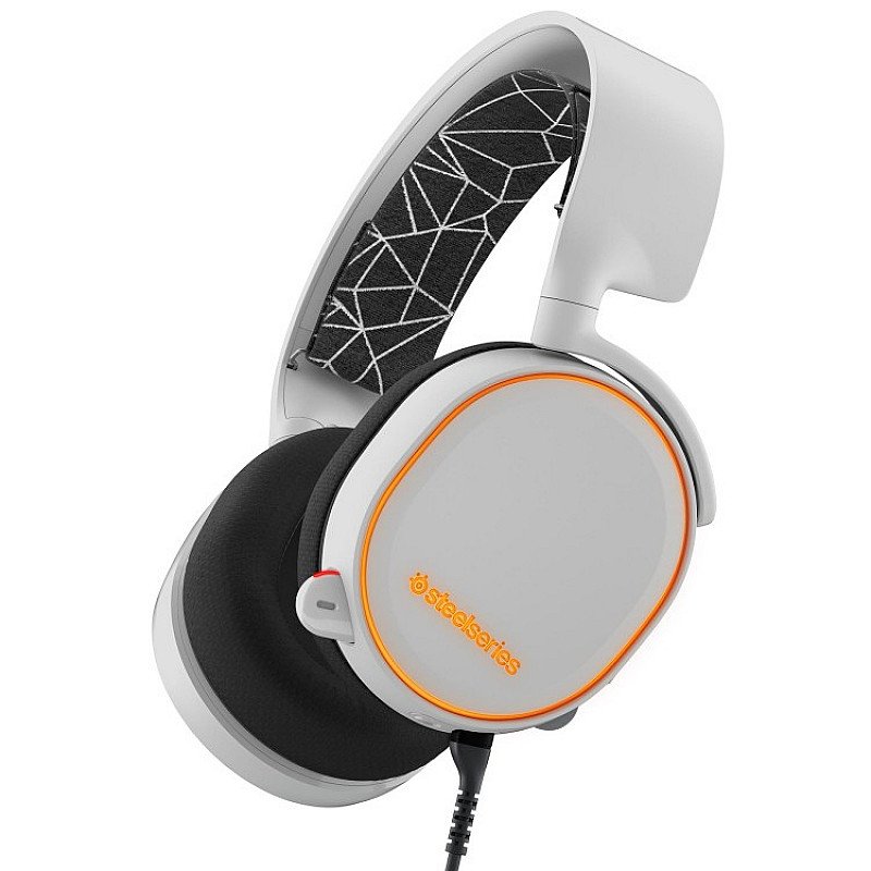 SAVE- STEELSERIES ARCTIS 5 GAMING HEADSET - WHITE