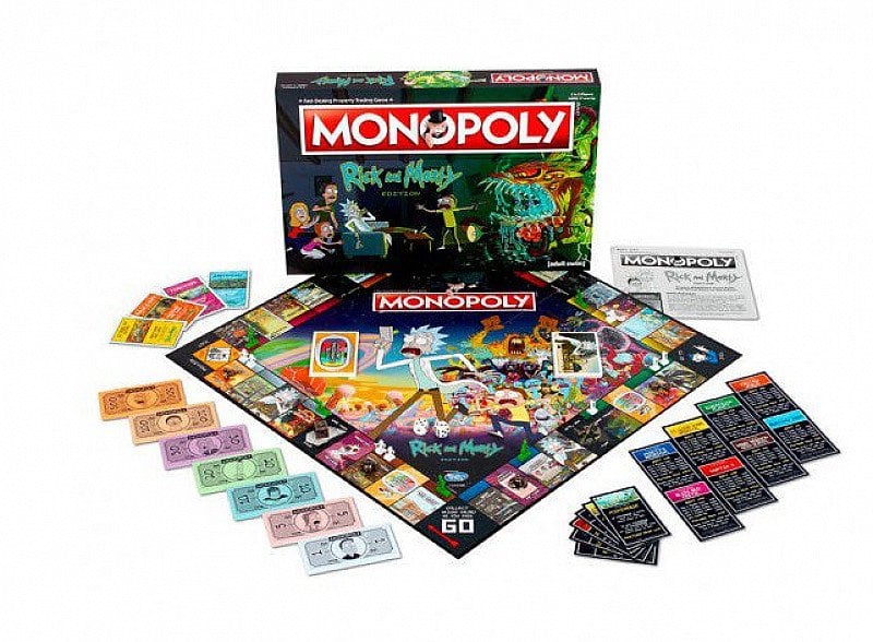 SAVE- RICK AND MORTY MONOPOLY