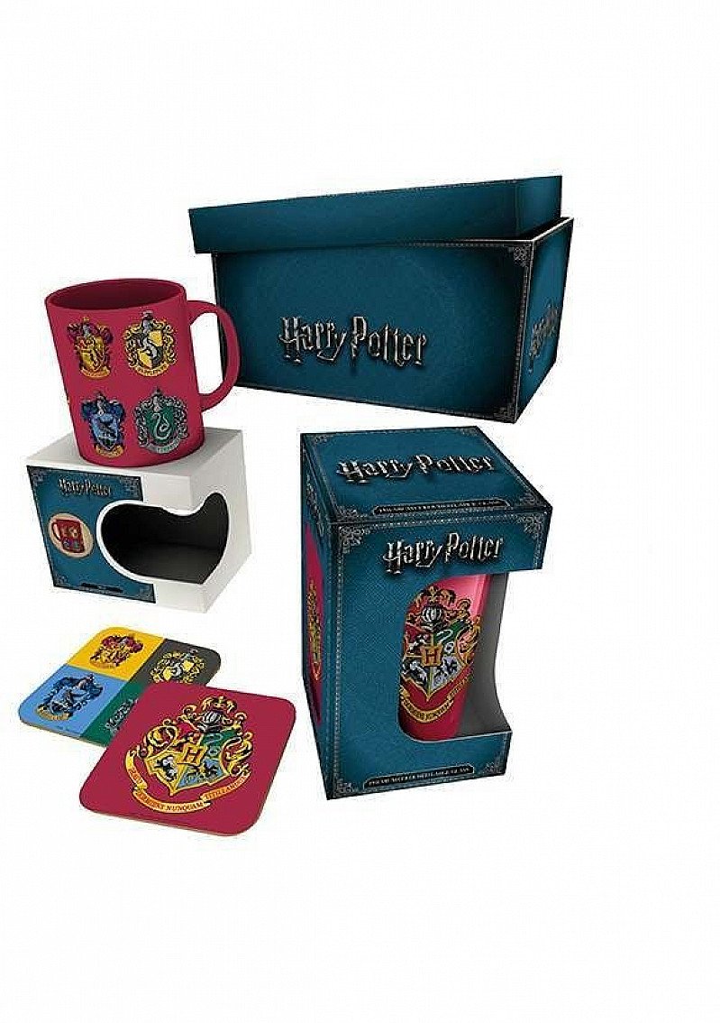SALE, SAVE ON GIFT SETS - HARRY POTTER CRESTS GIFT BOX!