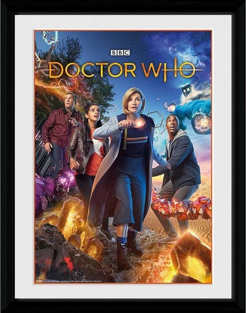 SALE- DOCTOR WHO GROUP COLLECTOR PRINT