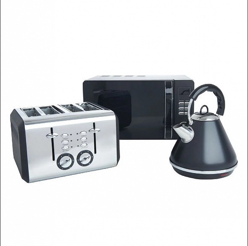 Save- Matt Black Appliances Bundle