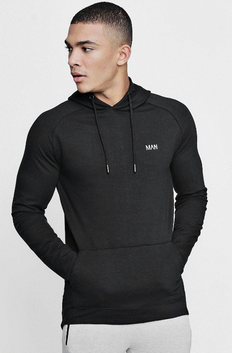 Save- Active Over The Head Embroidered Gym Hoodie