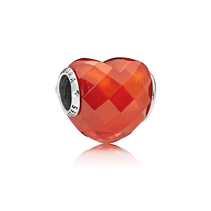 SALE, GET 55% OFF - ORANGE SHAPE OF LOVE CHARM!
