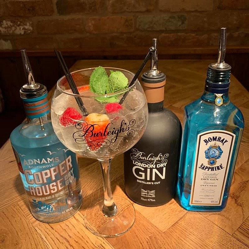 Dry January? Dry gin. Dry cider. Dry martini. Dry white wine.