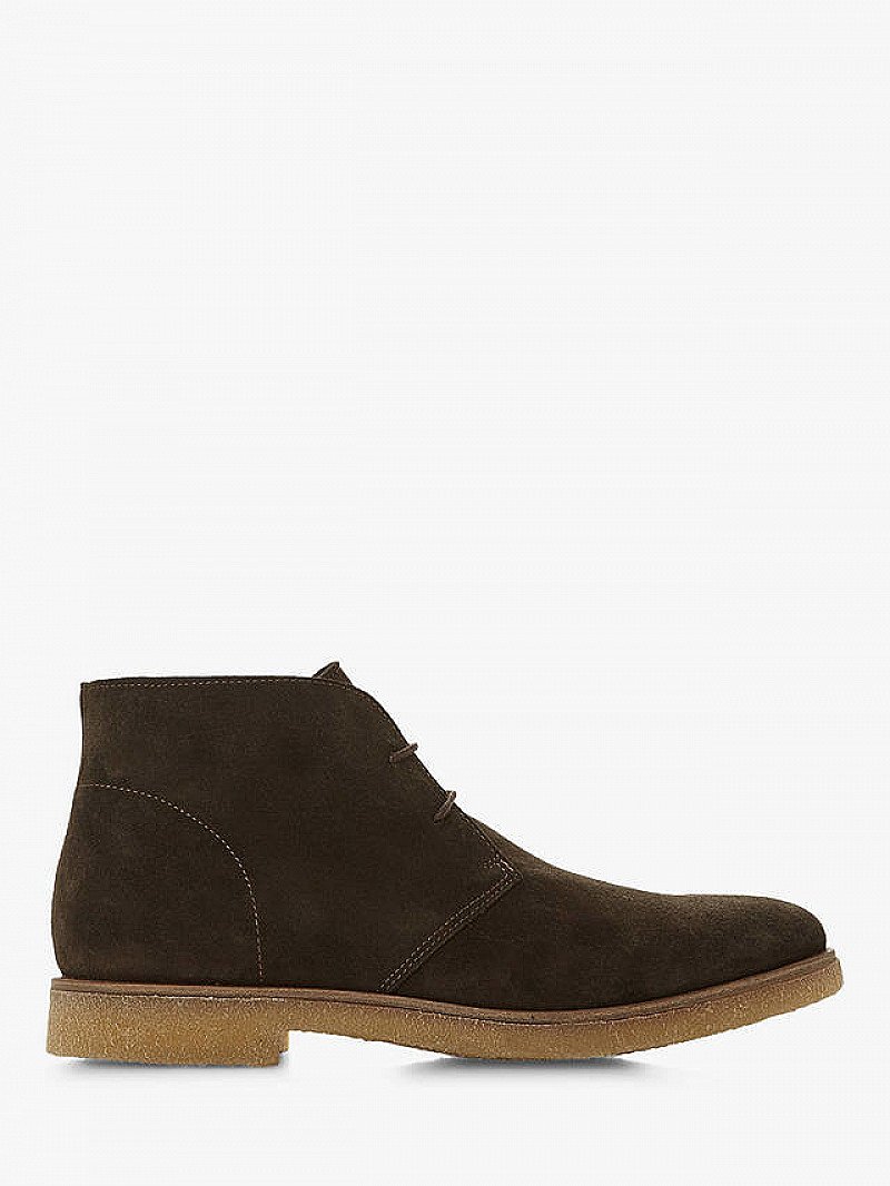 SALE ON MENS BOOTS - Bertie Chazzen Suede Boots, Brown!