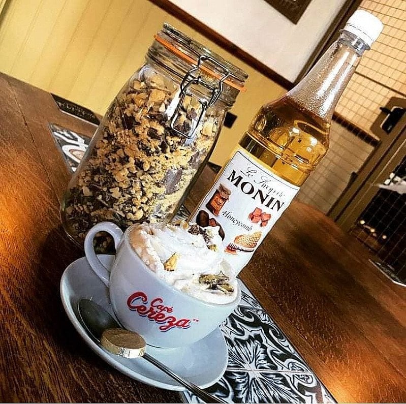 Make sure you escape this cold weather and join us today for some delicious warm drinks