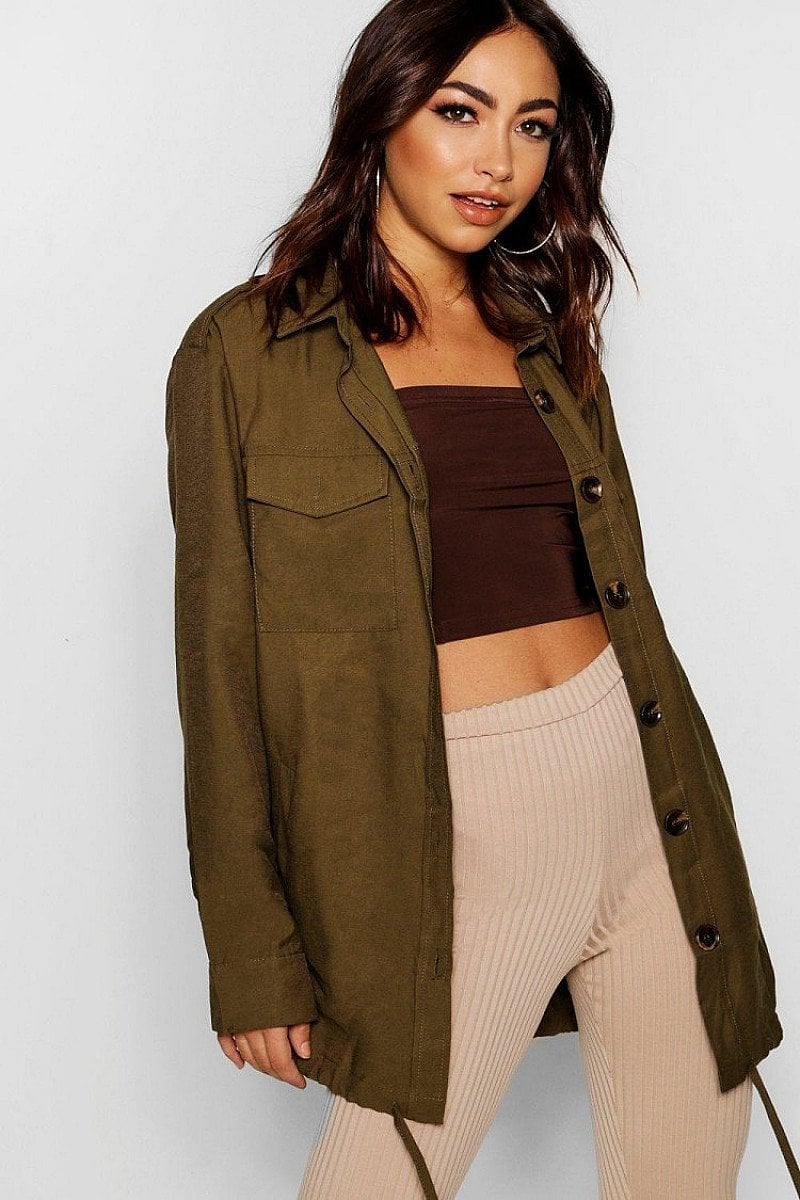 SALE, GET 48% OFF - Oversized Utility Jacket!
