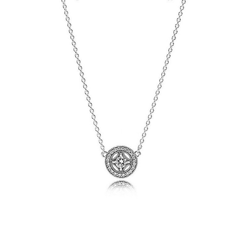 SAVE- PANDORA VINTAGE ALLURE SILVER CRYSTAL GIFT SET