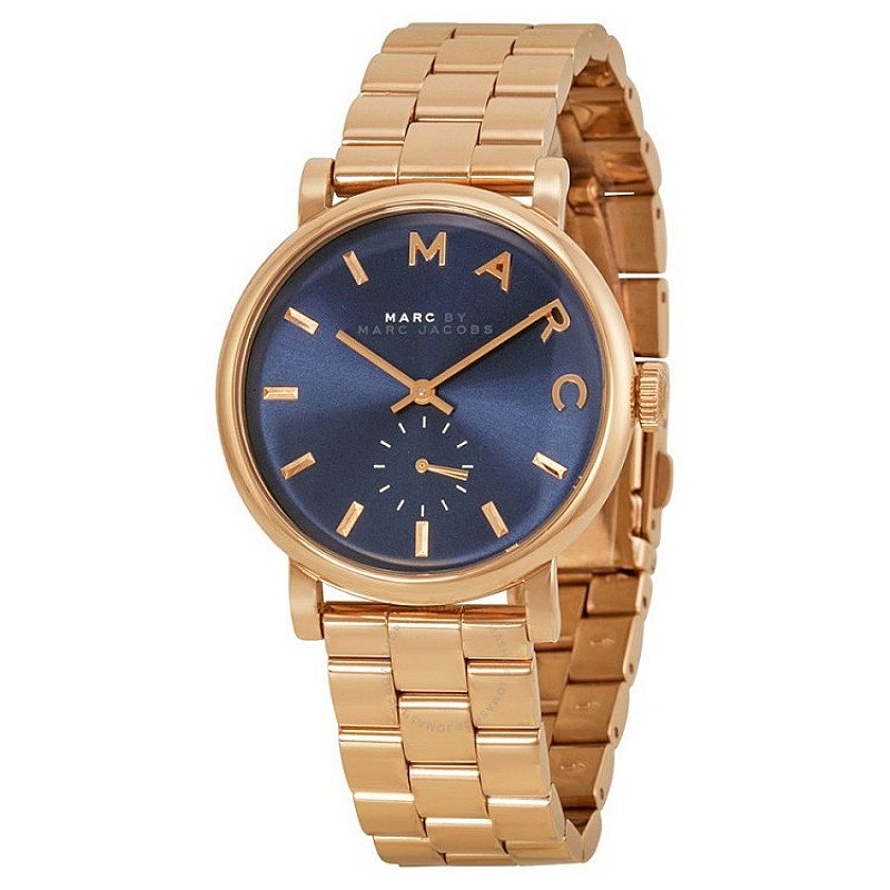 SALE - Baker Rose Gold Black Dial Watch!