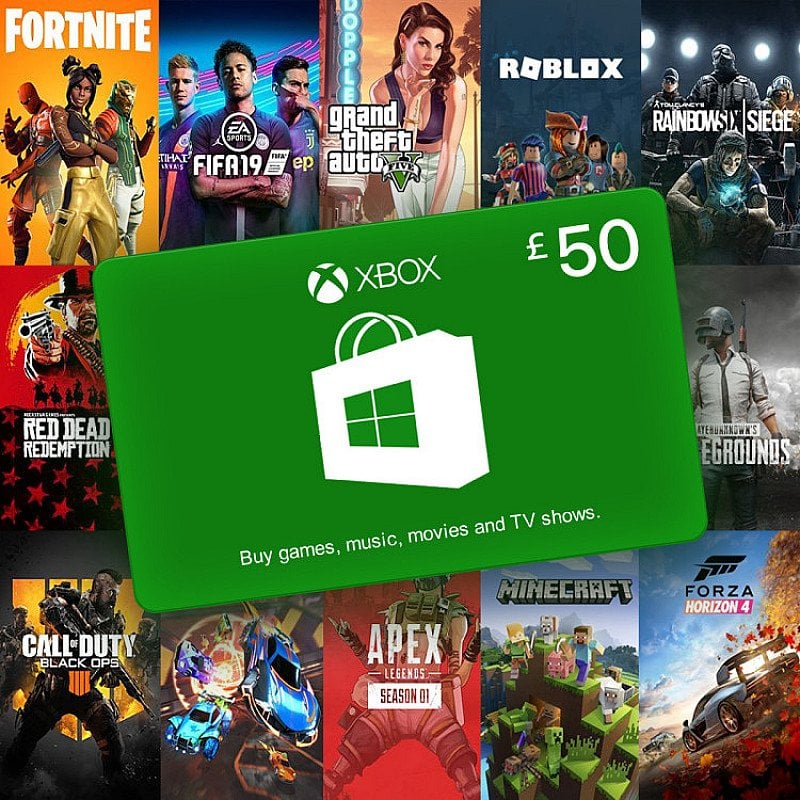 WIN £50 Microsoft Gift Card for Xbox One Snizl Ltd Free Competition Snizl
