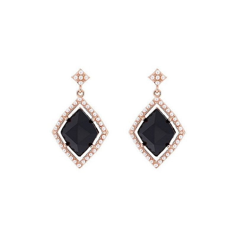 SALE, SAVE 29% - Ted Baker Raynn Regal Black Gem Earrings