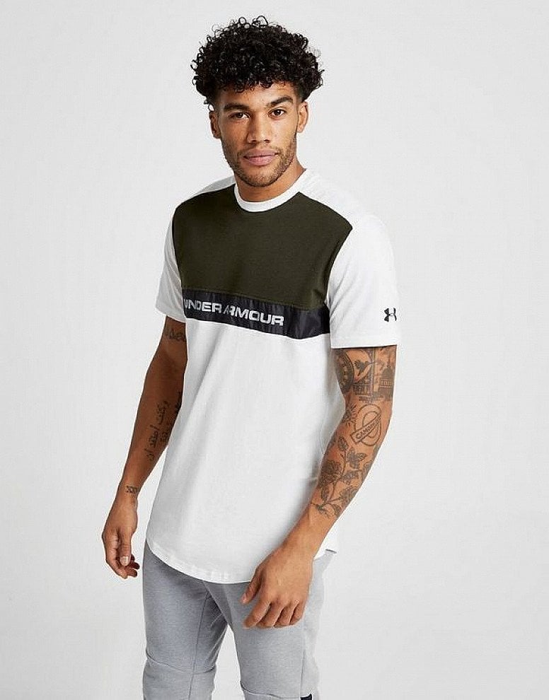 HALF TERM OFFERS - Under Armour Woven Panel T-Shirt