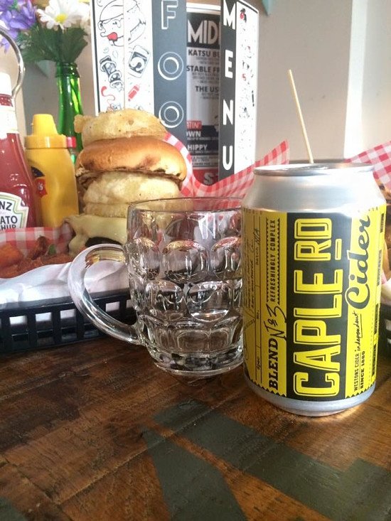 Why not try a Caple Road Cider the UK's first Canned Craft Cider