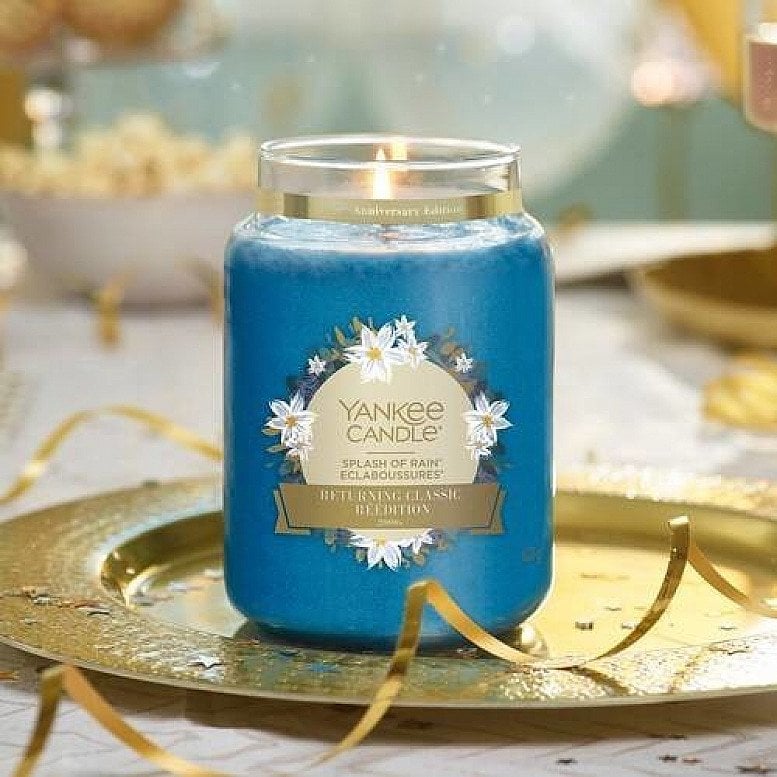 15% off Yankee Candle - Yankee Candle Splash of Rain Large Jar