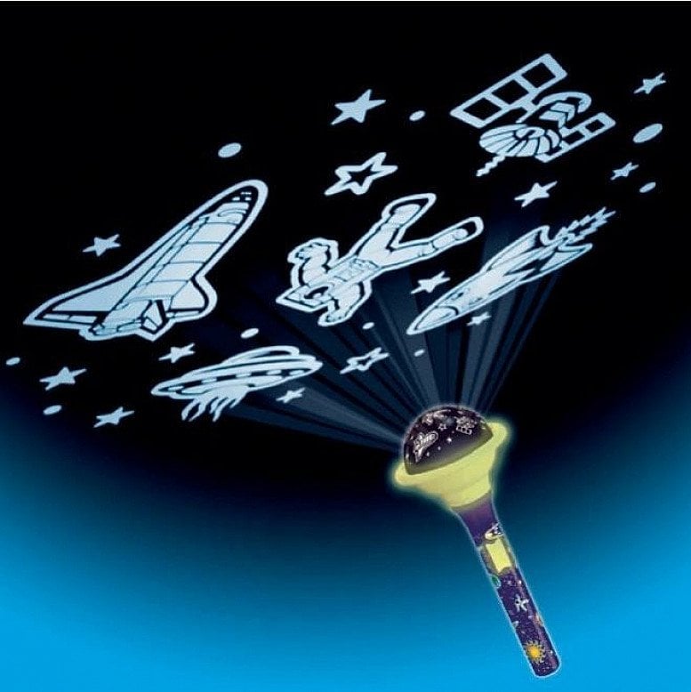 Sale - Starlight Projector Torch - It will shed starlight onto walls and ceilings!
