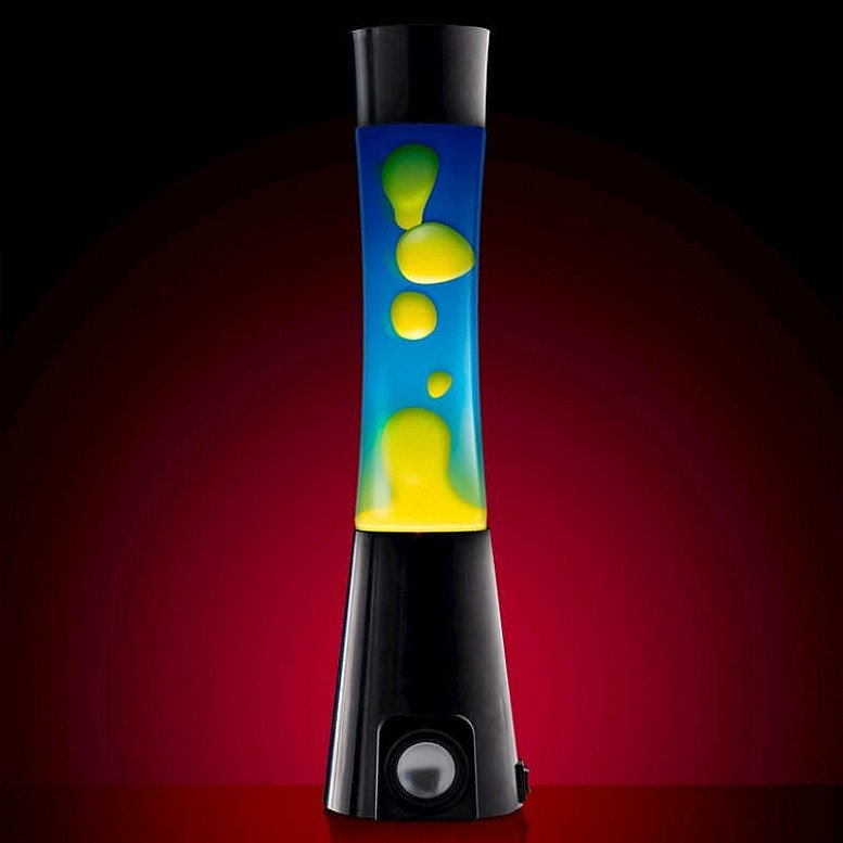 Huge Savings on Lumo Motion Lamp Speaker Purple/Red RRP £50, Now Only £11.99!