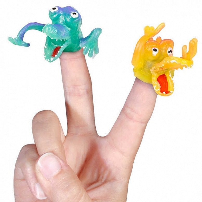 Finger Frights - Gruesome, but peculiarly adorable retro finer puppets - Only 85p!