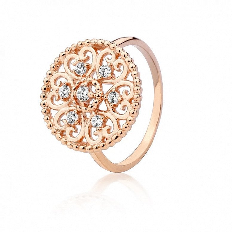 Up to 60% Off on selected ARGENTO - ROSE GOLD CIRCLE HEART RING
