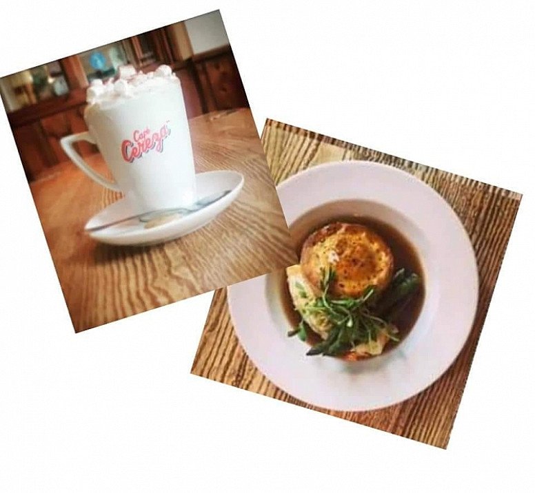 Our favourite thing about the cold? Warm Drinks & Hot food!