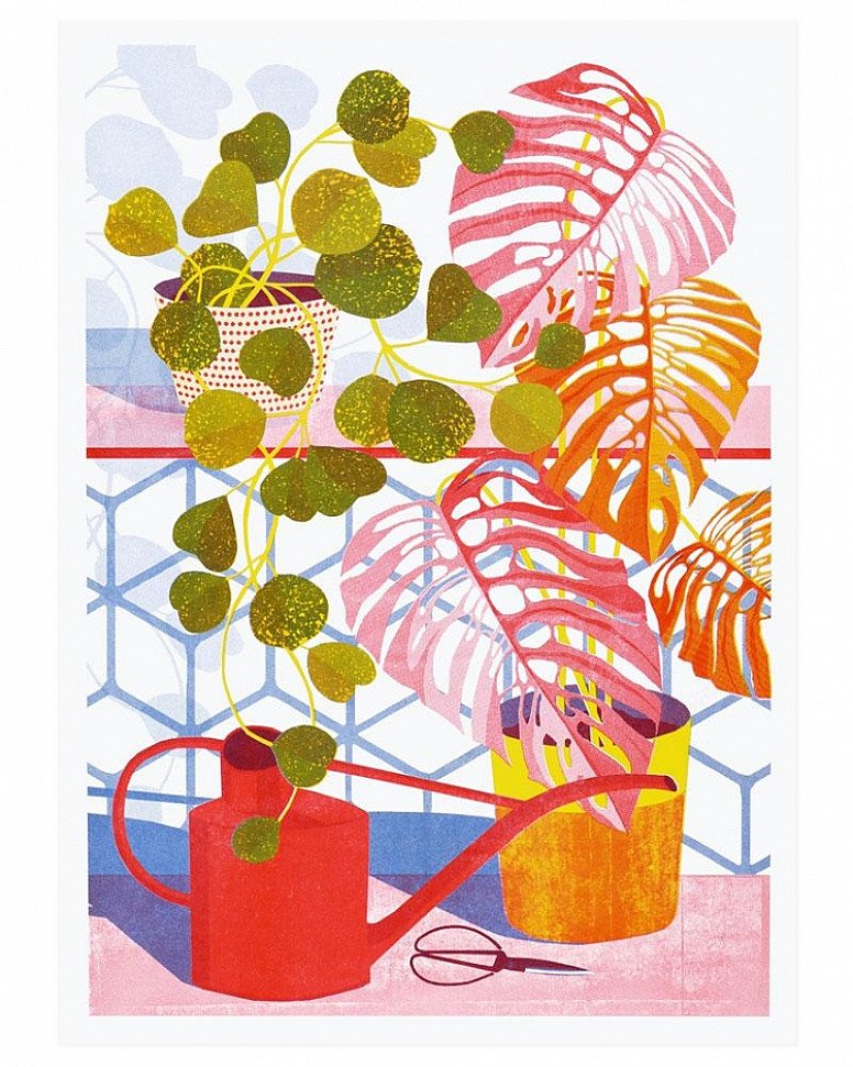 NEW ITEMS - Hoya Risograph Print: £25.00!