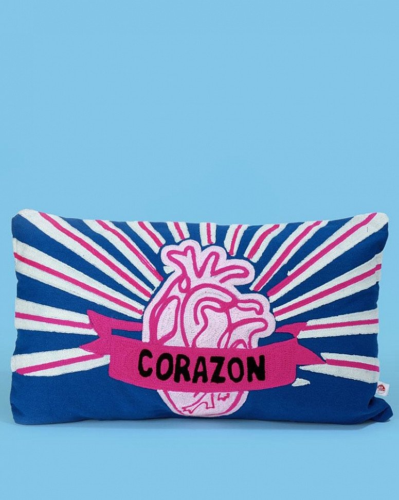 NEW - Corazon Cushion, Blue £39.95!