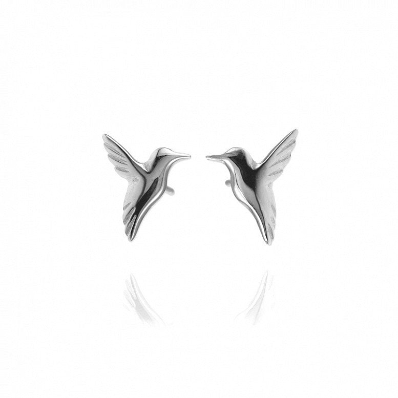 Win a pair of sterling silver hummingbird earrings by Jana Reinhardt - worth £69