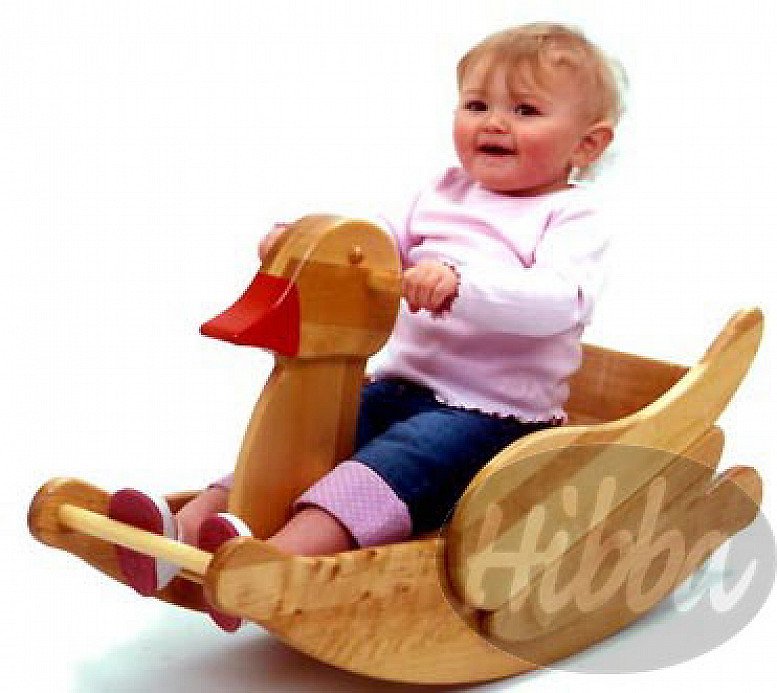Wooden Rocking Duck