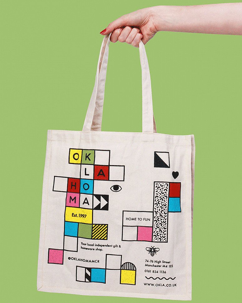 Oklahoma Tote Bag - £4.99!