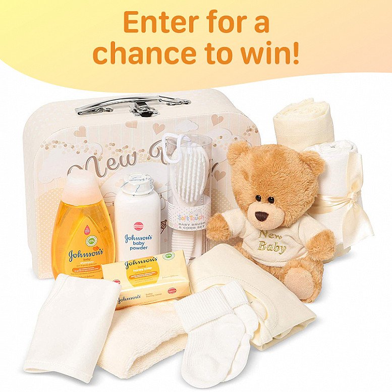 WIN a Johnson's Newborn Baby Essentials Hamper! Snizl Ltd Free
