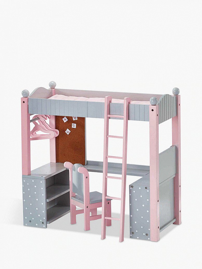SAVE- Olivia's Little World Bunk Bed and Study Desk
