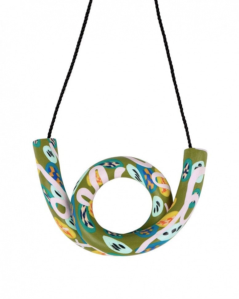 SAVE- AHJ x OKLA Olive Necklace